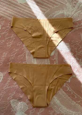 Kadın Lazer Kesim Slip Külot 2'li Paket - Görsel 2