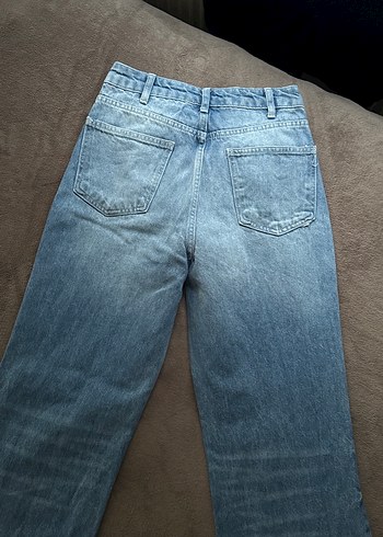 Trendyol Milla Pastel Mavi Kadın Denim Pantolon - Görsel 5