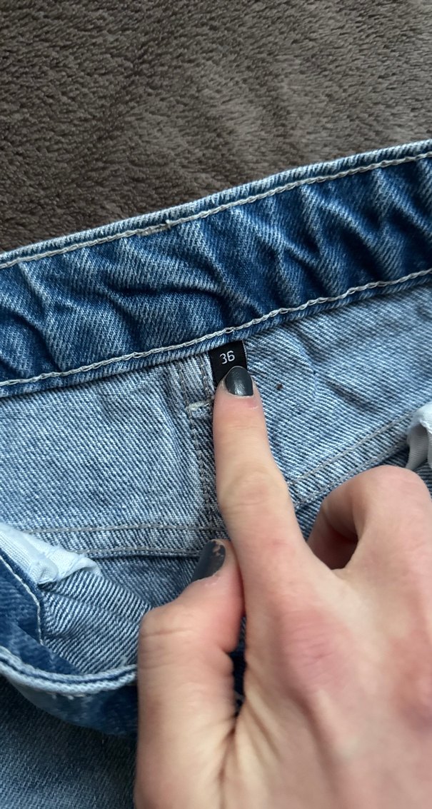 Trendyol Milla Pastel Mavi Kadın Denim Pantolon - Görsel 4