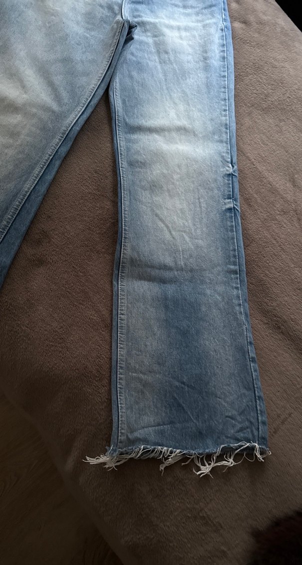 Trendyol Milla Pastel Mavi Kadın Denim Pantolon - Görsel 2