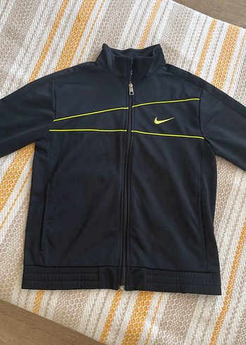 Nike Siyah Neon Detaylı Spor Ceket ORİJİNAL - Görsel 2