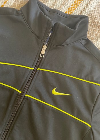 Nike Siyah Neon Detaylı Spor Ceket ORİJİNAL - Görsel 4