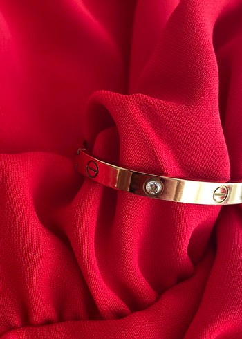Cartier Cartier Model Taş Detaylı Çelik Bileklik