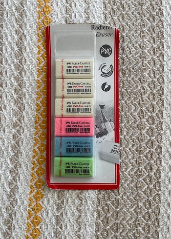 Faber-Castell Pastel Renkli Silgi Seti