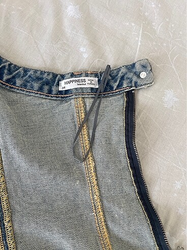 s Beden mavi Renk Denim Büstiyer Zara