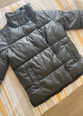 s Beden Deri Anorak Model Mont