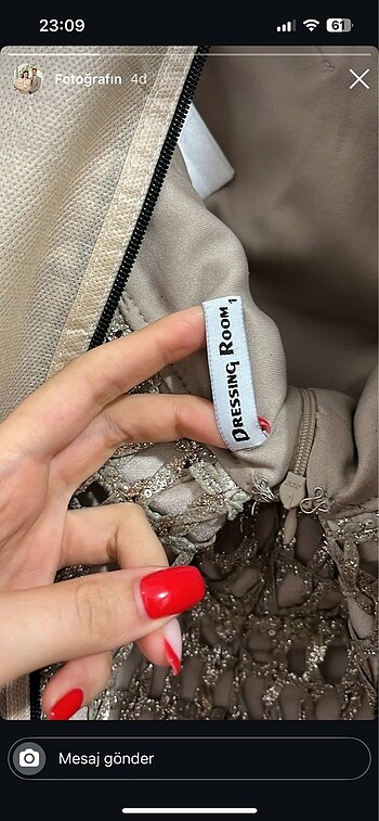 s Beden ten rengi Renk Nişan elbise ve taç satıldı