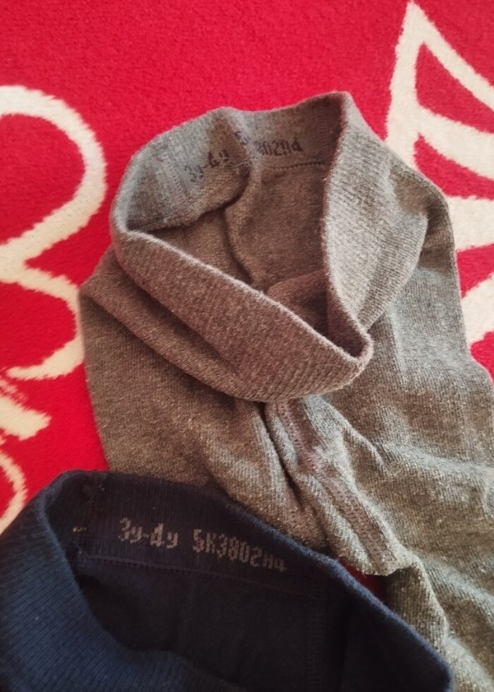 2li Külotlu Çorap Kalın - Görsel 2