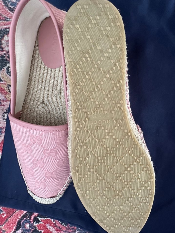 Pembe Süet Kadın Dolgu Topuklu Espadril - Görsel 5