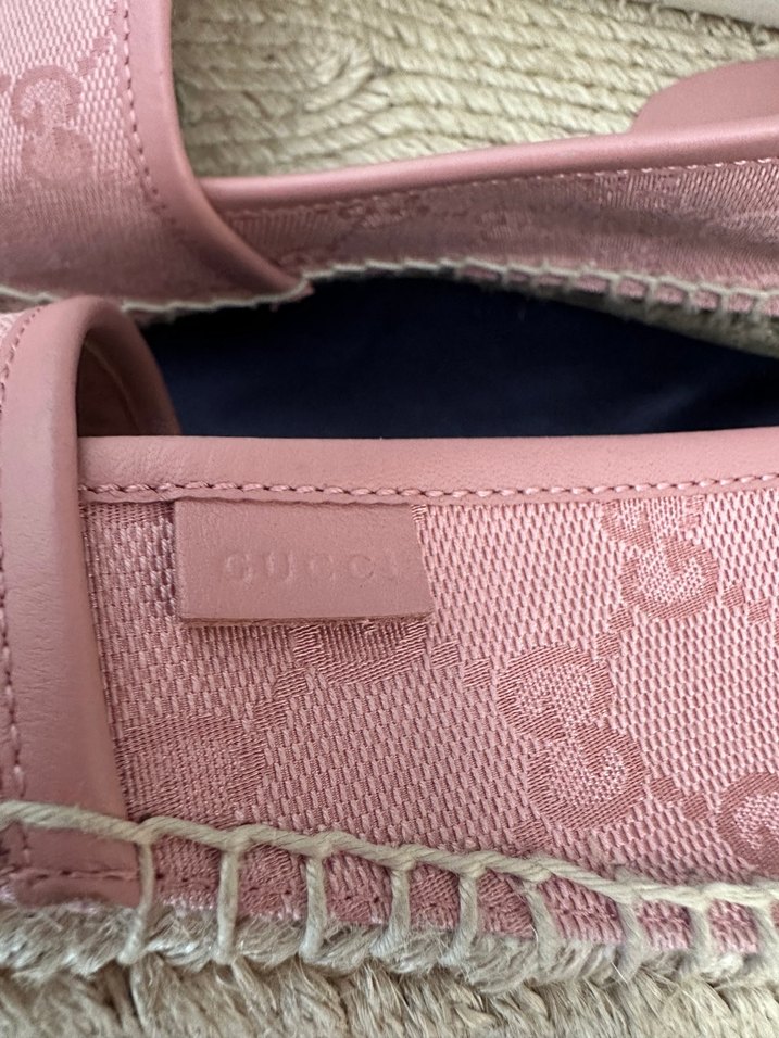 Pembe Süet Kadın Dolgu Topuklu Espadril - Görsel 2