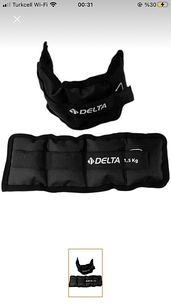 Delta el ayak bilek ağırlığı