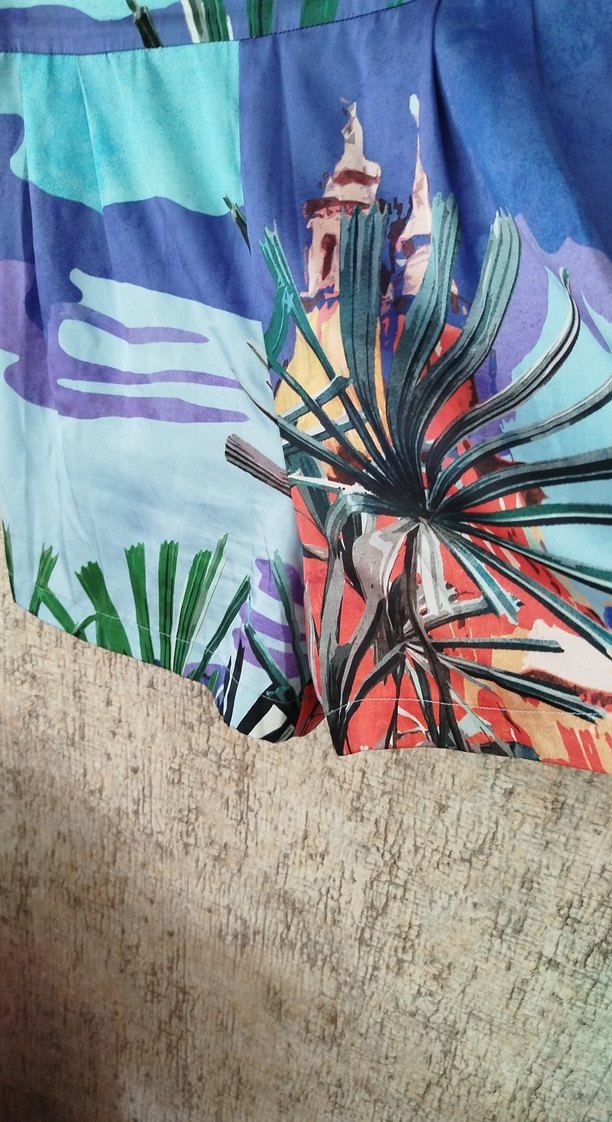 Renkli Pilili Mini şort - Görsel 2