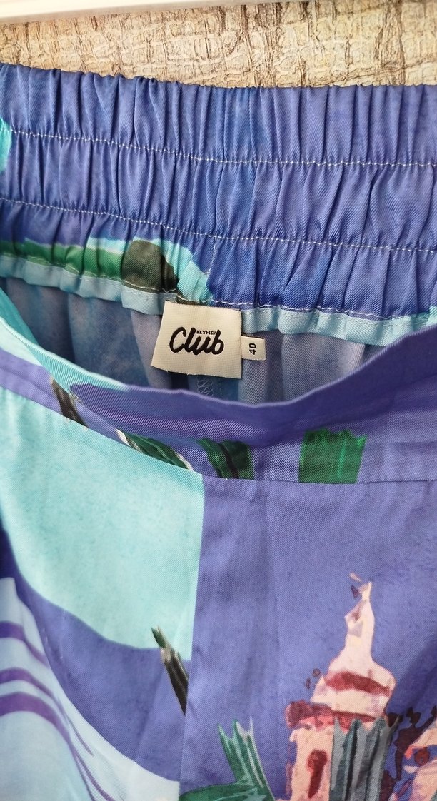 Renkli Pilili Mini şort - Görsel 4