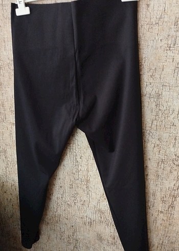 Siyah Fermuarlı Kadın Tayt - Görsel 4