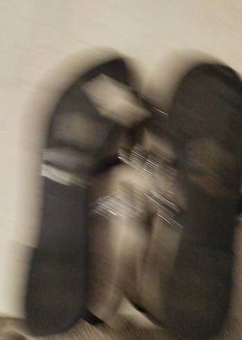 Siyah Yılan Desenli Topuklu Kadın Sandalet - Görsel 3