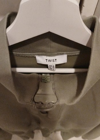 Gri Yarım Fermuarlı Kadın Sweatshirt - Görsel 2