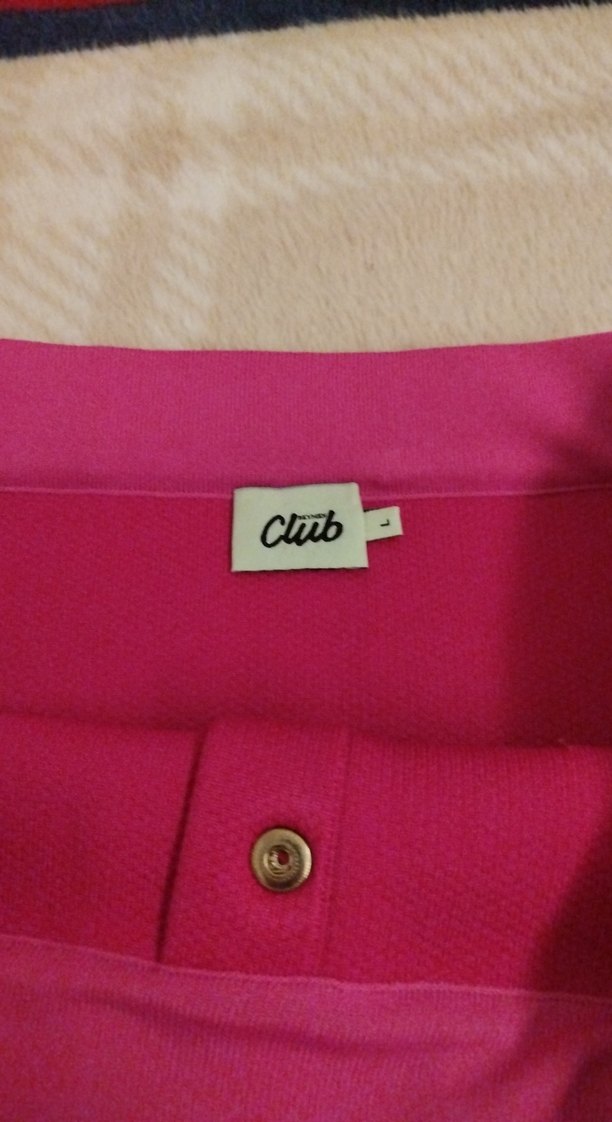 Düğmeli Pembe Mini Etek - Görsel 3