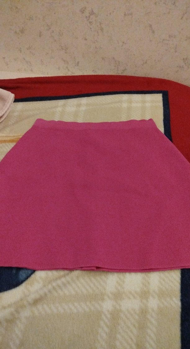 Düğmeli Pembe Mini Etek - Görsel 4