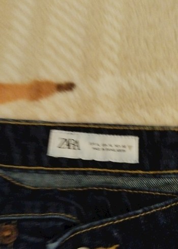 Kadın Koyu Mavi Kot Mini Etek - Görsel 3