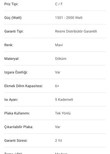 Arzum Siyah Tost Makinesi ve Izgara - Görsel 8