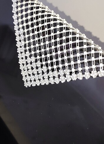 Gümüş i renkli 6'lı kasnak peçete  - Görsel 7