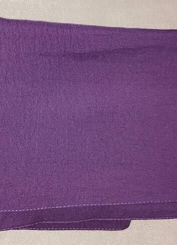 Şu yeşili,sütlü kahve ve mor renkli üç adet şal isteyene tekli   - Görsel 5