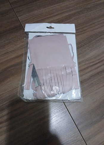 Metalize Masa Örtüsü pembe - Görsel 6