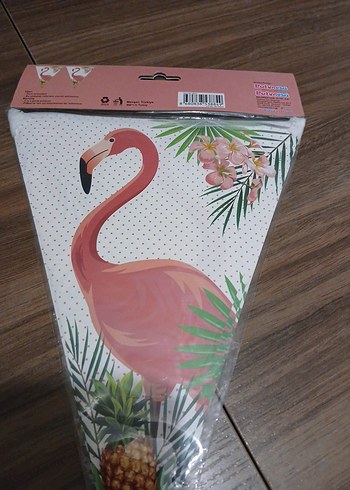 Flamingo Temalı Parti Bayrak Seti - Görsel 7