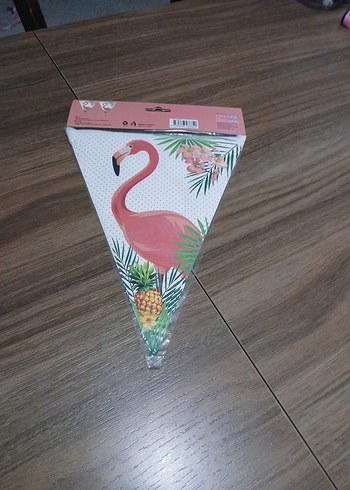 Flamingo Temalı Parti Bayrak Seti - Görsel 3