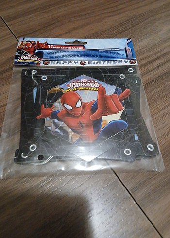 Örümcek Adam Temalı Doğum Günü Afişi - Görsel 8