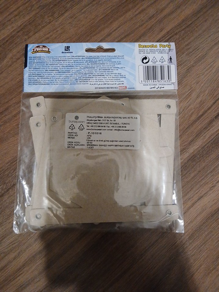 Örümcek Adam Temalı Doğum Günü Afişi - Görsel 5