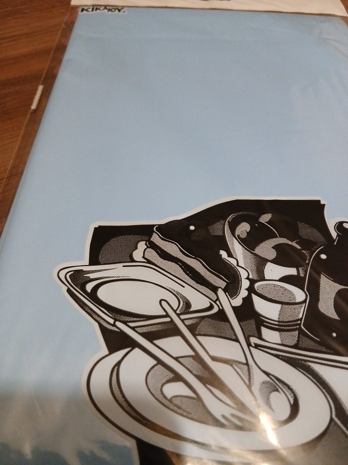 Masa Örtüsü mavi - Görsel 4