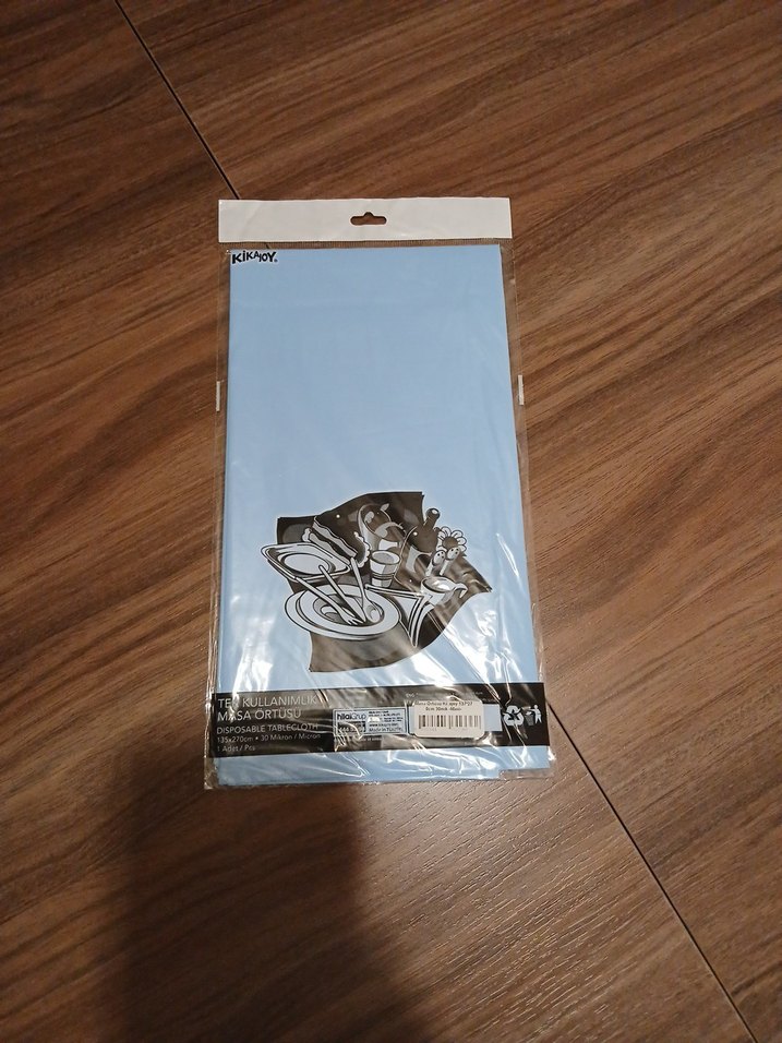 Masa Örtüsü mavi - Görsel 2