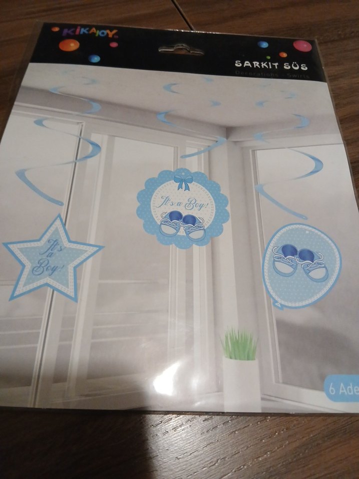 Sarkıt süs erkek çocuk - Görsel 3