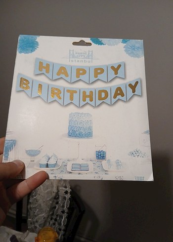 Happy Birthday Parti Bannerı - Görsel 7