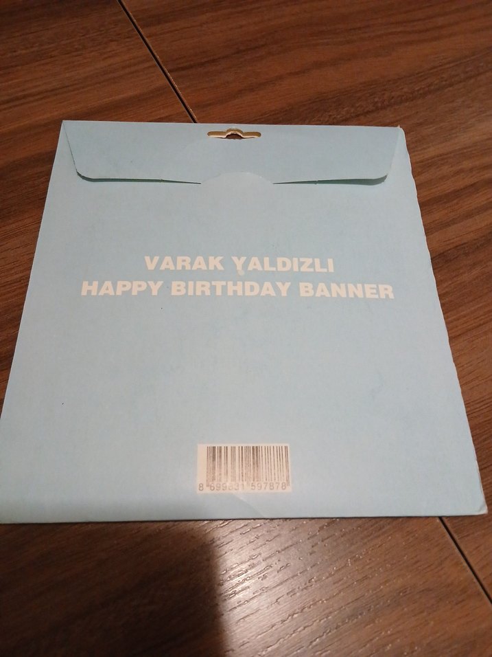 Happy Birthday Parti Bannerı - Görsel 4
