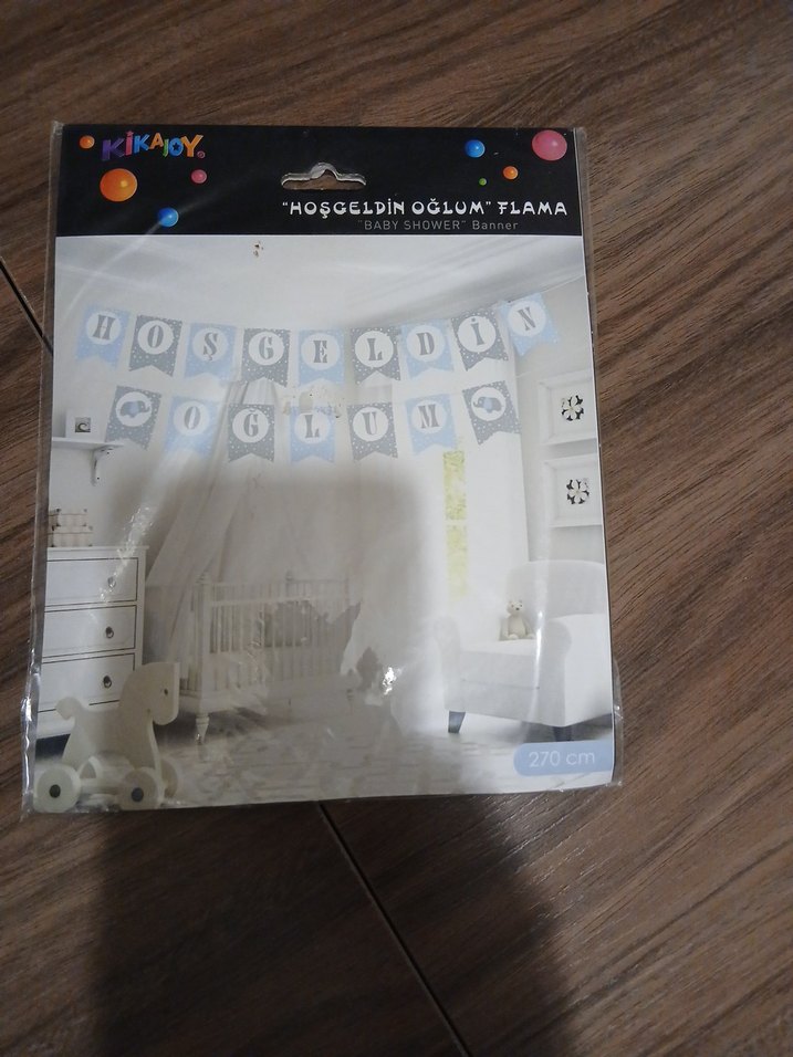 Hoşgeldin Oğlum Parti Süsü - Görsel 2