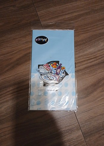 Masa Örtüsü mavi puantiyeli - Görsel 2