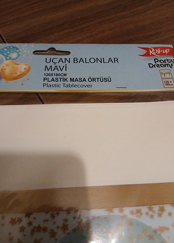 Masa örtüsü mavi - Görsel 3