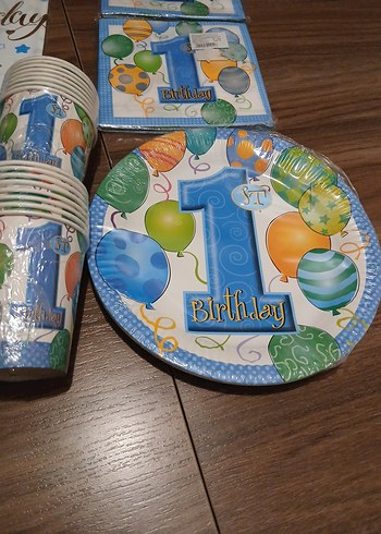 1. Yaş doğum günü konsepti erkek çocuk - Görsel 6