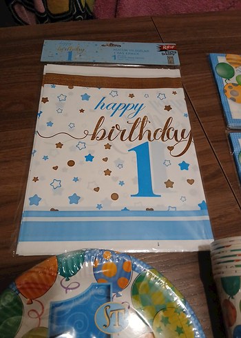 1. Yaş doğum günü konsepti erkek çocuk - Görsel 3