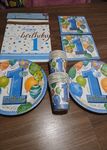 1. Yaş doğum günü konsepti erkek çocuk - Görsel 2