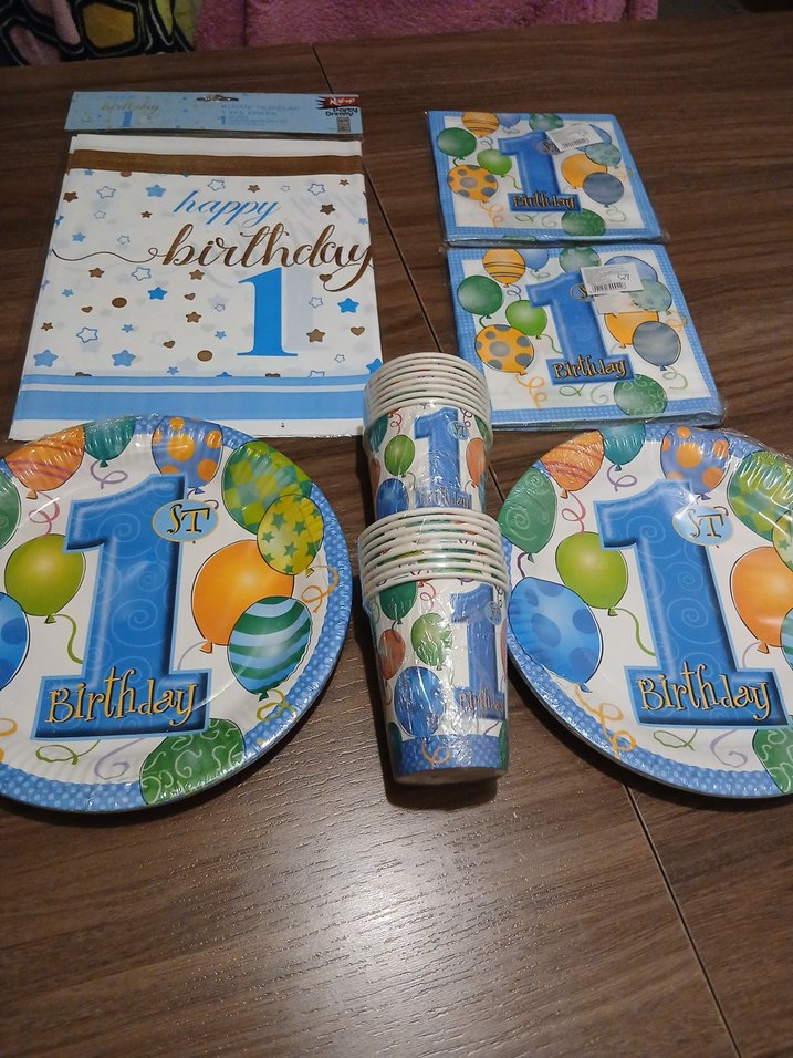 1. Yaş doğum günü konsepti erkek çocuk - Görsel 2