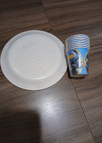 Batman Temalı Parti Tabak ve Bardak Seti - Görsel 5
