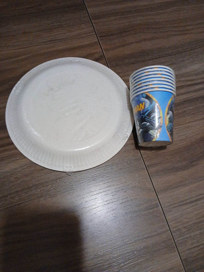 Batman Temalı Parti Tabak ve Bardak Seti - Görsel 5