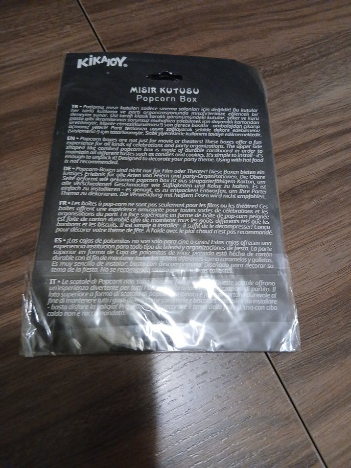 Mısır kutusu 8 li - Görsel 5