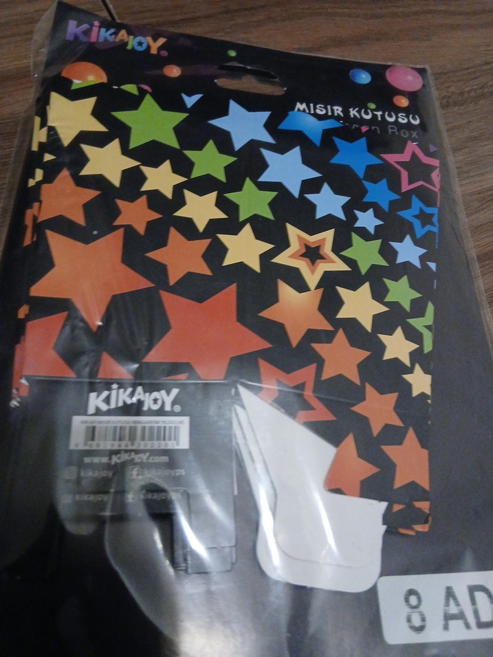 Mısır kutusu 8 li - Görsel 4