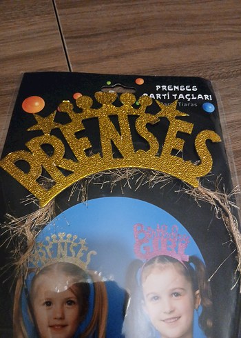 Prenses parti tacı altın - Görsel 2