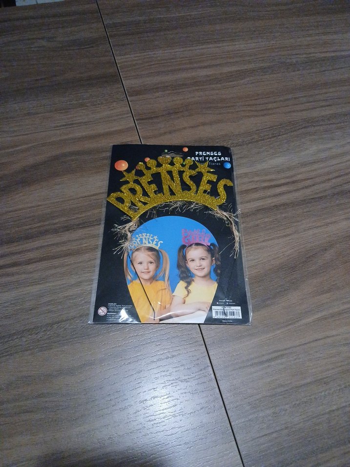 Prenses parti tacı altın - Görsel 4