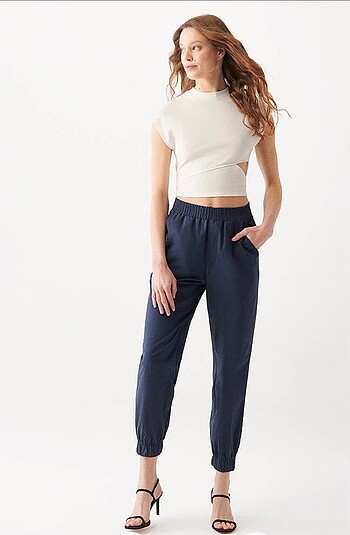 MAVİ JEANS LACİVERT KARGO PANTOLON
